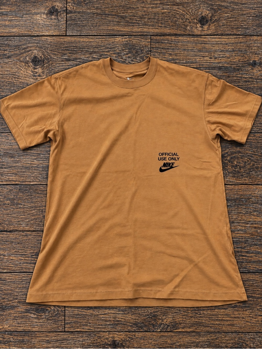Nike Official Use Only Loose Fit T-Shirt Brown Men’s M